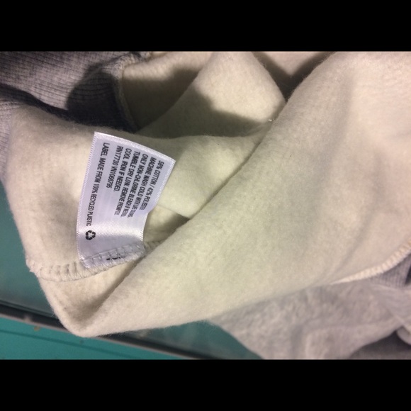 New Long Gray Sweatshirt Hoodie - Picture 4 of 5